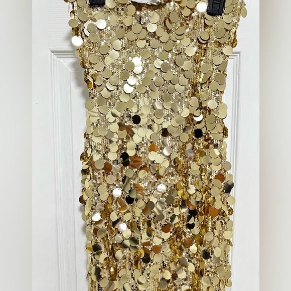 Runaway The Label Gabourne Dress in Gold - Picture 8 of 10